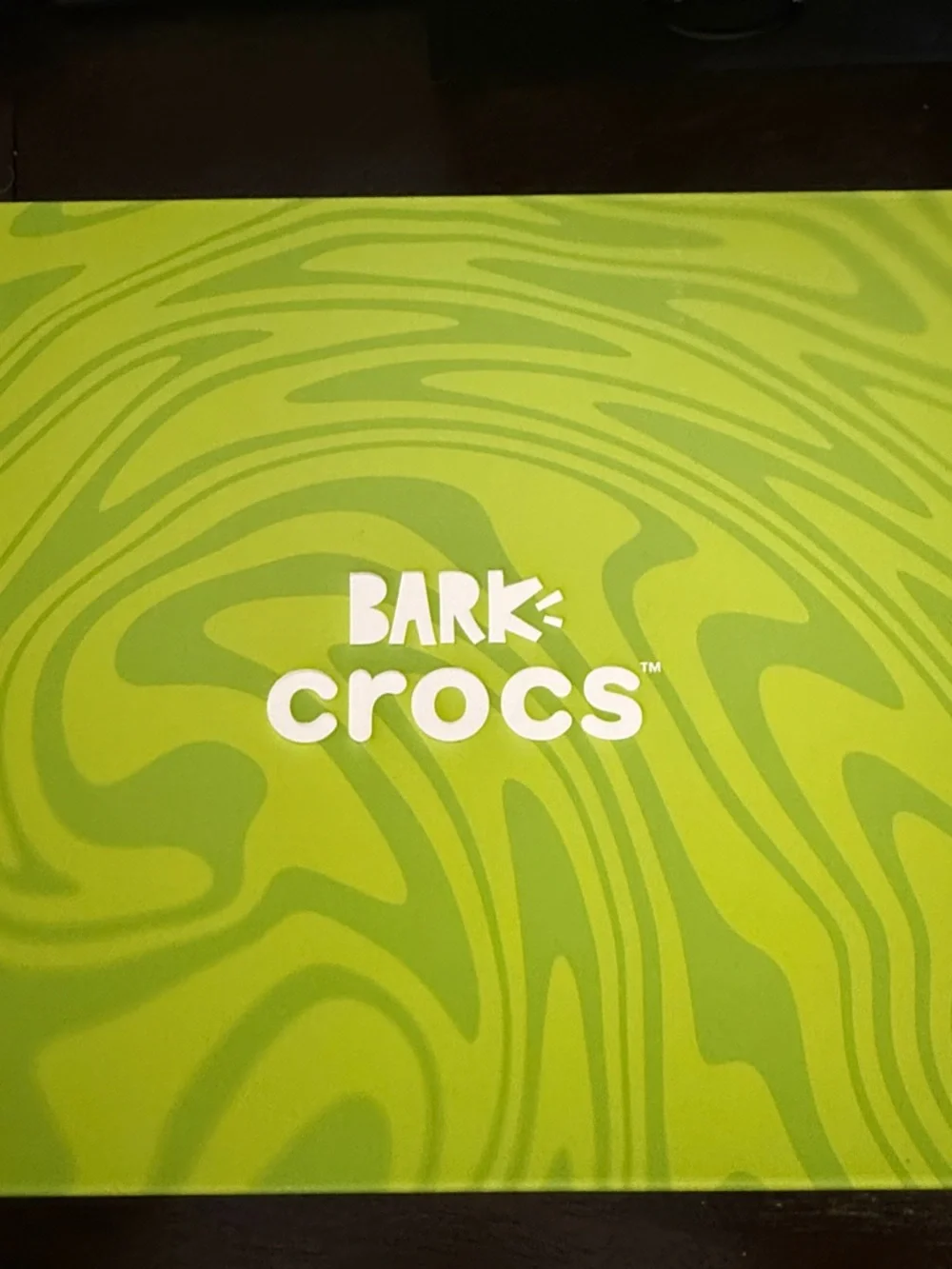 NIB Dog Crocs Pink “Dragonfruit” Bark Box Collab Dog Shoes Size S